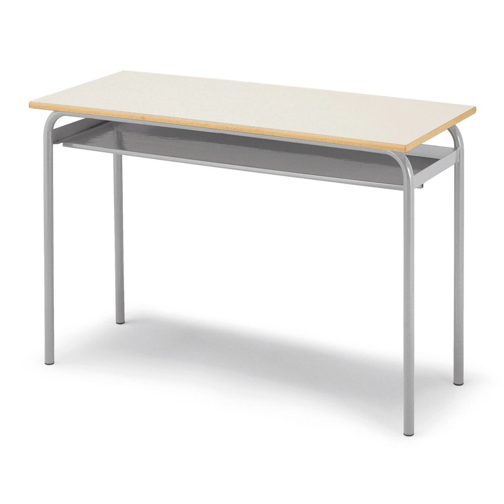 TAVOLO BIPOSTO CON SOTTOPIANO IN LAMIERA