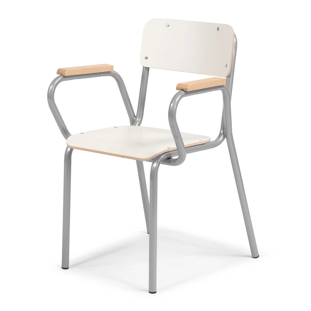 SEDIA DOCENTI S/S IN LEGNO RIVESTITO IN LAMINATO