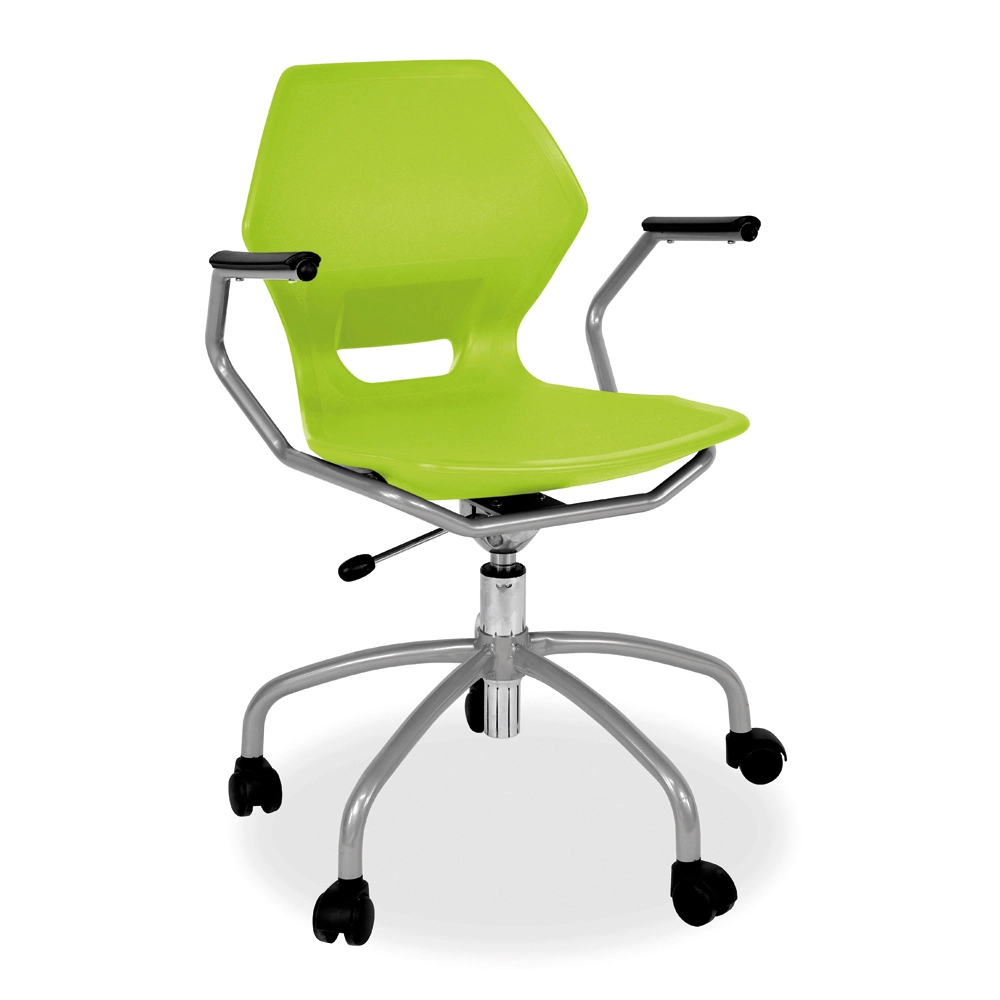 SEDIA “SOFT-AIR” GIREVOLE SU RUOTE SENZA BRACCIOLI